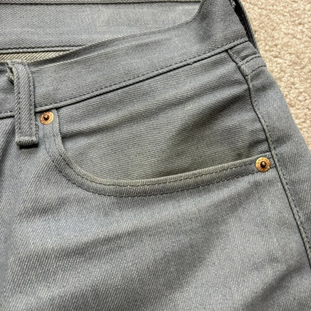 Vtg Levis‎ 501 Jeans Mens 34x34 Gray Regular Fit Straight Leg Denim Pants Casual